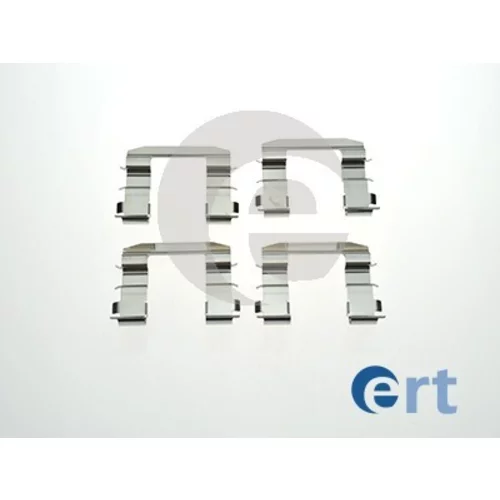 Sada príslušenstva obloženia kotúčovej brzdy 420205 /ERT/