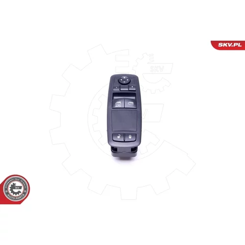 Spínač elektrického otvárania okien 37SKV090 (ESEN SKV) - obr. 1
