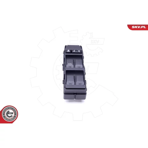 Spínač elektrického otvárania okien 37SKV094 (ESEN SKV) - obr. 1