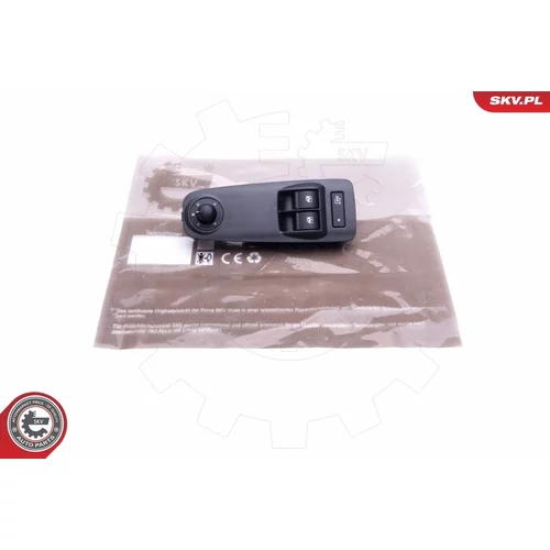 Spínač elektrického otvárania okien ESEN SKV 37SKV142