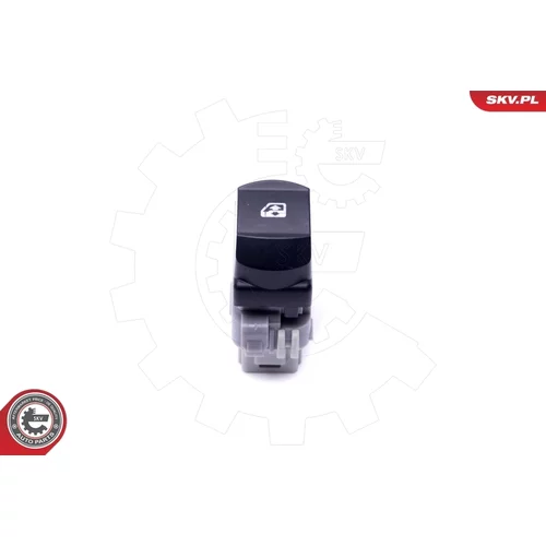 Spínač elektrického otvárania okien 37SKV326 (ESEN SKV) - obr. 2