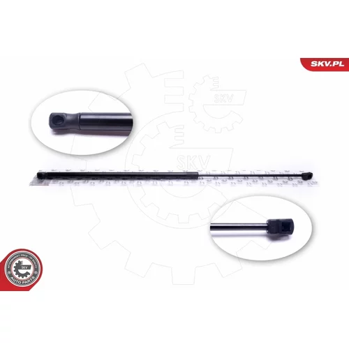 Plynová vzpera, kapota motora 52SKV060 (ESEN SKV) - obr. 3