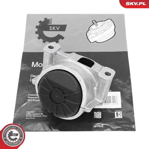 Uloženie motora ESEN SKV 75SKV171