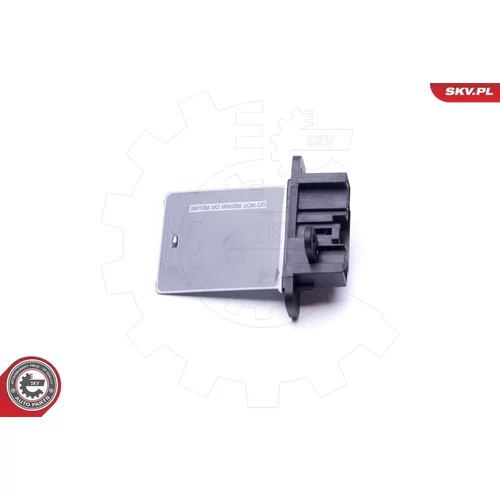 Odpor vnútorného ventilátora 94SKV081 (ESEN SKV) - obr. 2