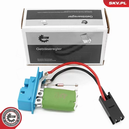 Odpor vnútorného ventilátora ESEN SKV 94SKV122