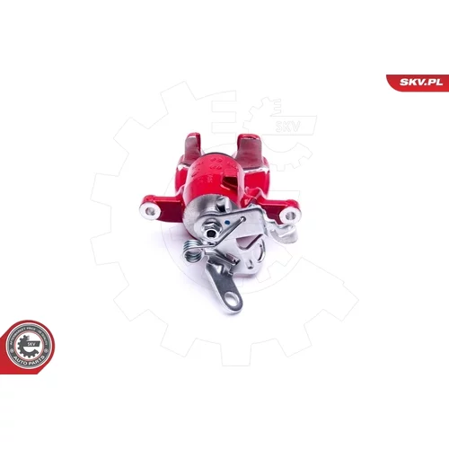 Brzdový strmeň 34SKV033 RED (ESEN SKV) - obr. 2