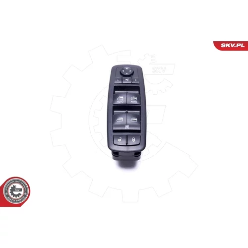 Spínač elektrického otvárania okien 37SKV197 (ESEN SKV) - obr. 1