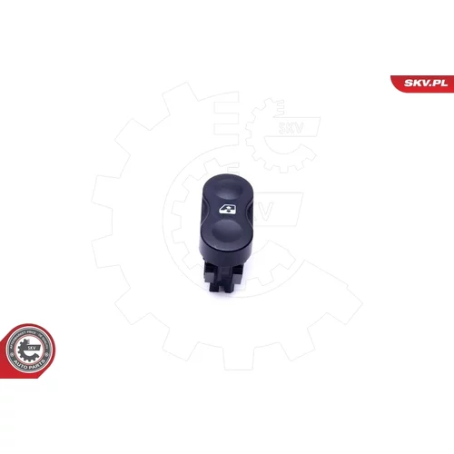 Spínač elektrického otvárania okien 37SKV371 (ESEN SKV) - obr. 1