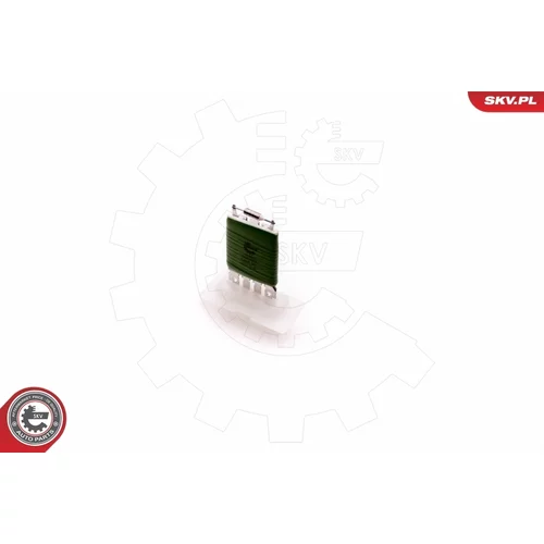 Odpor vnútorného ventilátora 94SKV001 (ESEN SKV) - obr. 3