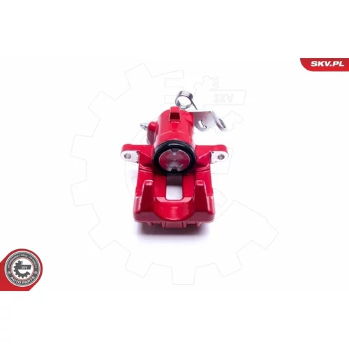 Brzdový strmeň 23SKV118 RED (ESEN SKV) - obr. 1
