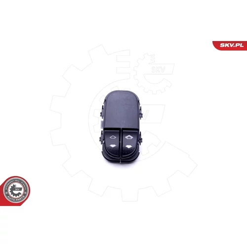 Spínač elektrického otvárania okien 37SKV125 (ESEN SKV) - obr. 1