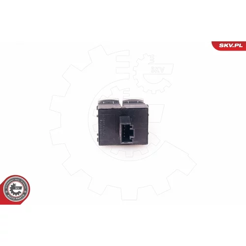 Spínač elektrického otvárania okien 37SKV305 (ESEN SKV) - obr. 2
