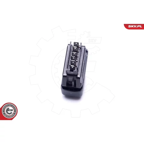 Spínač elektrického otvárania okien 37SKV389 (ESEN SKV) - obr. 2
