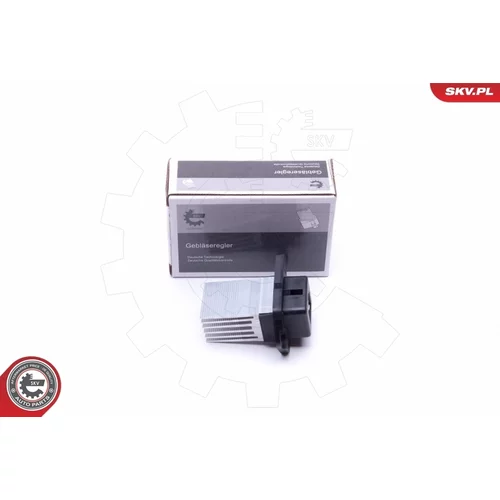 Odpor vnútorného ventilátora 94SKV080 (ESEN SKV) - obr. 3