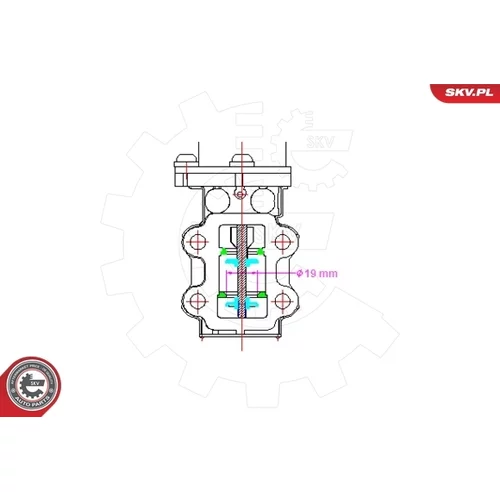 EGR ventil 14SKV088 (ESEN SKV) - obr. 5