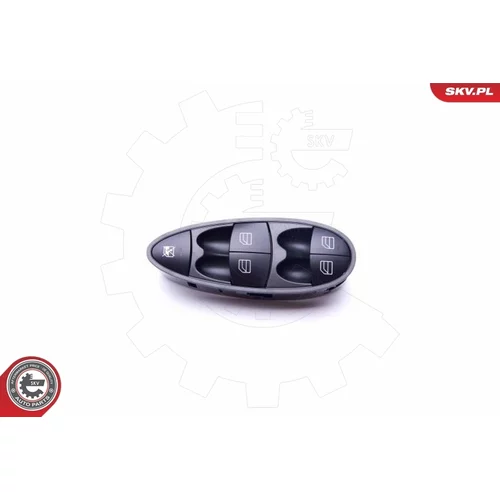 Spínač elektrického otvárania okien 37SKV068 (ESEN SKV) - obr. 1