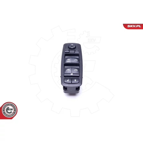 Spínač elektrického otvárania okien 37SKV091 (ESEN SKV) - obr. 1