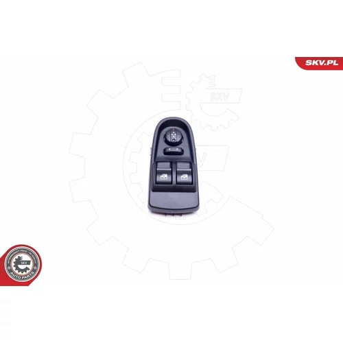 Spínač elektrického otvárania okien 37SKV150 (ESEN SKV) - obr. 1