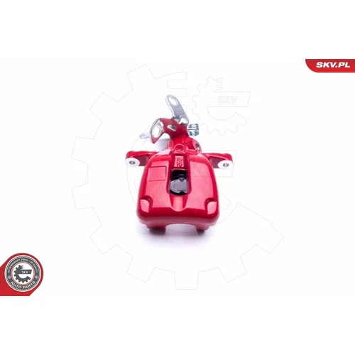 Brzdový strmeň 34SKV034 RED (ESEN SKV) - obr. 3