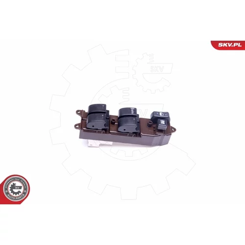 Spínač elektrického otvárania okien 37SKV031 (ESEN SKV) - obr. 1