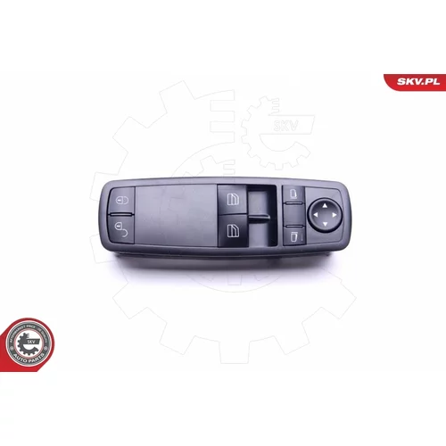 Spínač elektrického otvárania okien 37SKV078 (ESEN SKV) - obr. 1