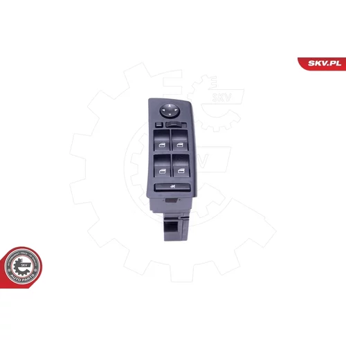 Spínač elektrického otvárania okien 37SKV087 (ESEN SKV) - obr. 1