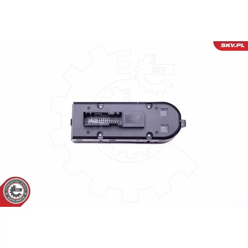 Spínač elektrického otvárania okien 37SKV115 (ESEN SKV) - obr. 2