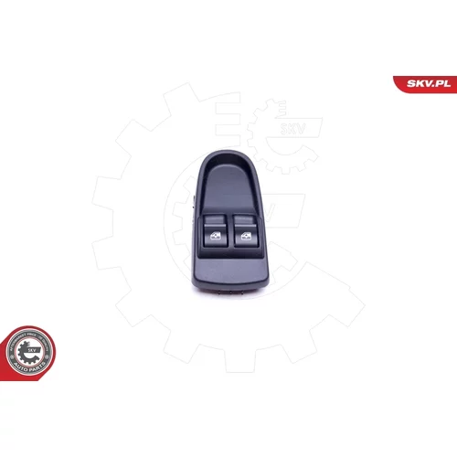 Spínač elektrického otvárania okien 37SKV152 (ESEN SKV) - obr. 1