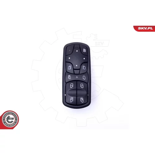 Spínač elektrického otvárania okien 37SKV176 (ESEN SKV) - obr. 1