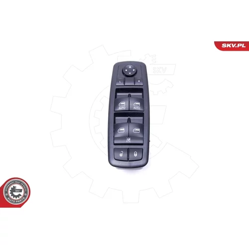 Spínač elektrického otvárania okien 37SKV201 (ESEN SKV) - obr. 1