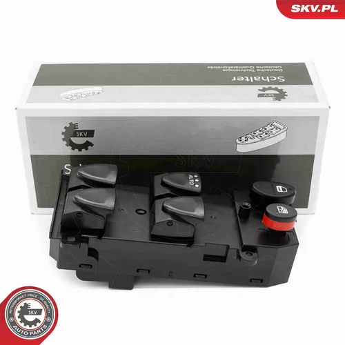Spínač elektrického otvárania okien ESEN SKV 37SKV437