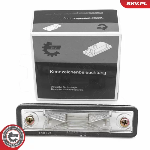 Osvetlenie poznávacej značky ESEN SKV 72SKV006