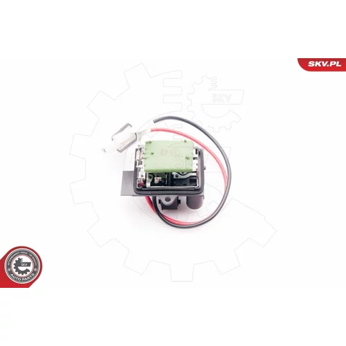 Odpor vnútorného ventilátora 94SKV005 (ESEN SKV) - obr. 4