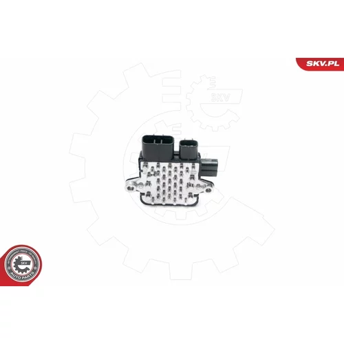 Riadiaca jednotka elektrického ventilátora chladenia motora 96SKV006 (ESEN SKV) - obr. 3