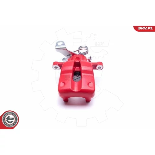 Brzdový strmeň 34SKV503 RED (ESEN SKV) - obr. 4