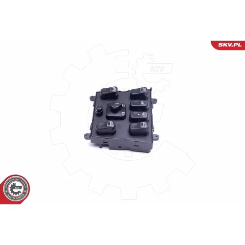 Spínač elektrického otvárania okien 37SKV024 (ESEN SKV) - obr. 1