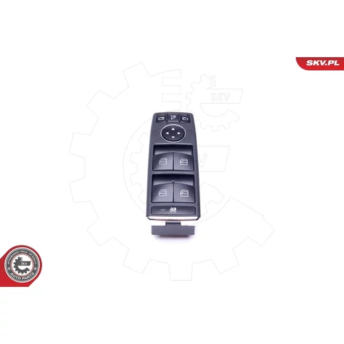 Spínač elektrického otvárania okien 37SKV080 (ESEN SKV) - obr. 1