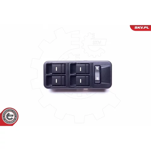 Spínač elektrického otvárania okien 37SKV083 (ESEN SKV) - obr. 1