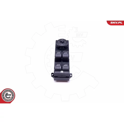 Spínač elektrického otvárania okien 37SKV124 (ESEN SKV) - obr. 1