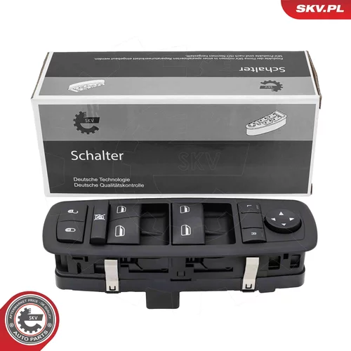 Spínač elektrického otvárania okien ESEN SKV 37SKV225