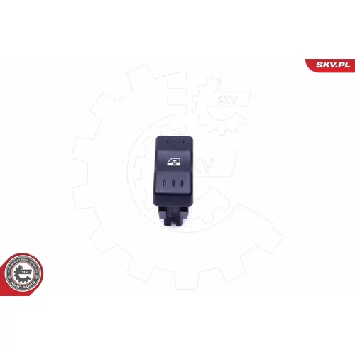 Spínač elektrického otvárania okien 37SKV370 (ESEN SKV) - obr. 1