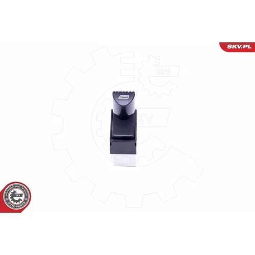 Spínač elektrického otvárania okien 37SKV377 (ESEN SKV) - obr. 1