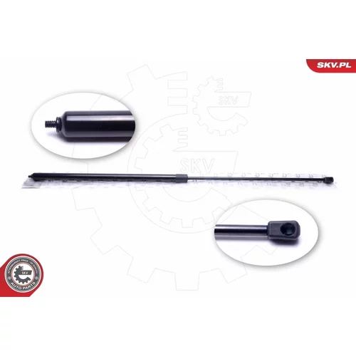 Plynová vzpera, kapota motora 52SKV073 (ESEN SKV) - obr. 3