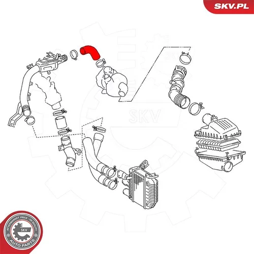 Hadica plniaceho vzduchu 54SKV052 (ESEN SKV) - obr. 3