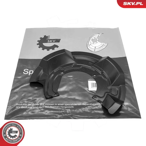 Ochranný plech proti rozstreku, Brzdový kotúč ESEN SKV 57SKV281