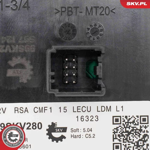 Riadiaca jednotka osvetlenia 59SKV280 (ESEN SKV) - obr. 3