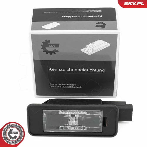 Osvetlenie poznávacej značky ESEN SKV 72SKV032