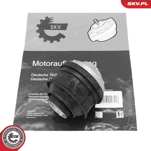 Uloženie motora ESEN SKV 75SKV146