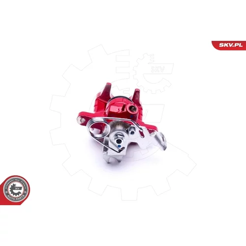 Brzdový strmeň 23SKV014 RED (ESEN SKV) - obr. 2