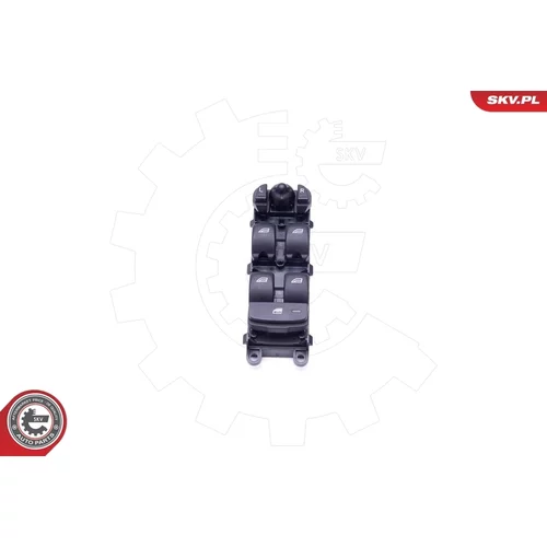Spínač elektrického otvárania okien 37SKV095 (ESEN SKV) - obr. 1